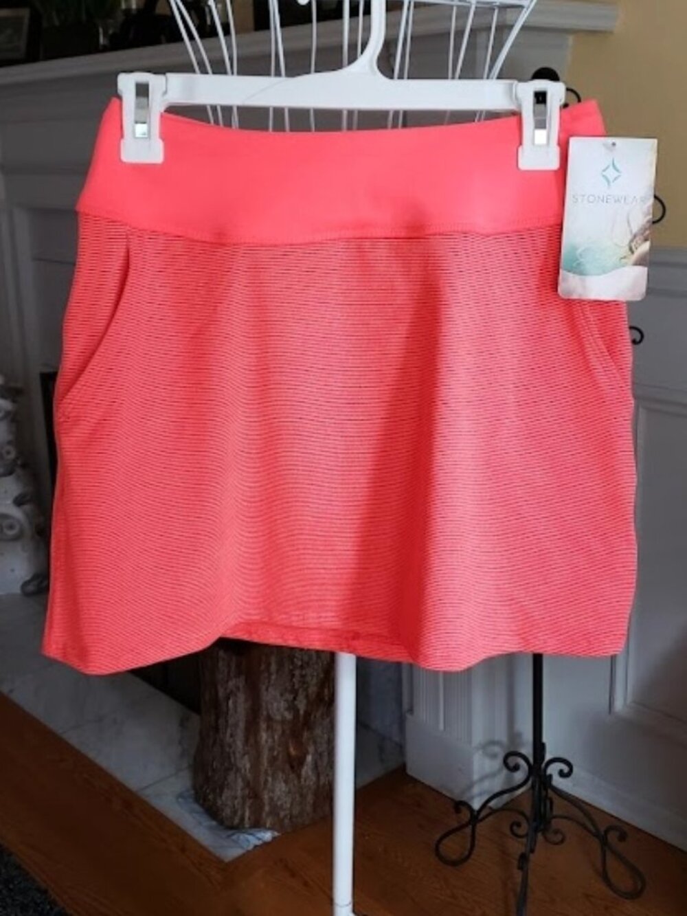 NWT Stonewear Cruise Sz XS skirt orange melon color sz